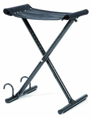 JuStar golfer seat, carbon black