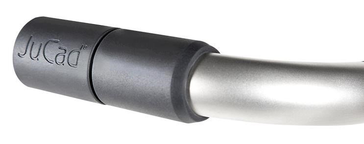 JuCad Rubberized Trolley Handle/Cold Protection for JuCad trolleys made of titanium