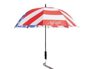 JuCad JuCad telescopic golf umbrella 68" with pin, stars & stripes