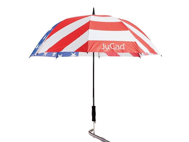 JuCad JuCad telescopic golf umbrella 68" with pin, stars & stripes