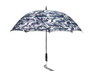 JuCad Telescopic Golf Umbrella 68" with Pin, Camouflage/Grey