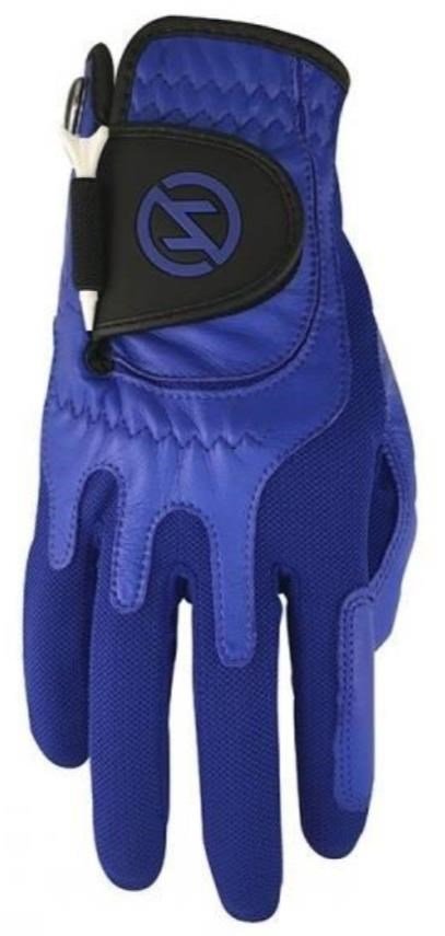 Zero Friction Cabretta mens golf glove, blue