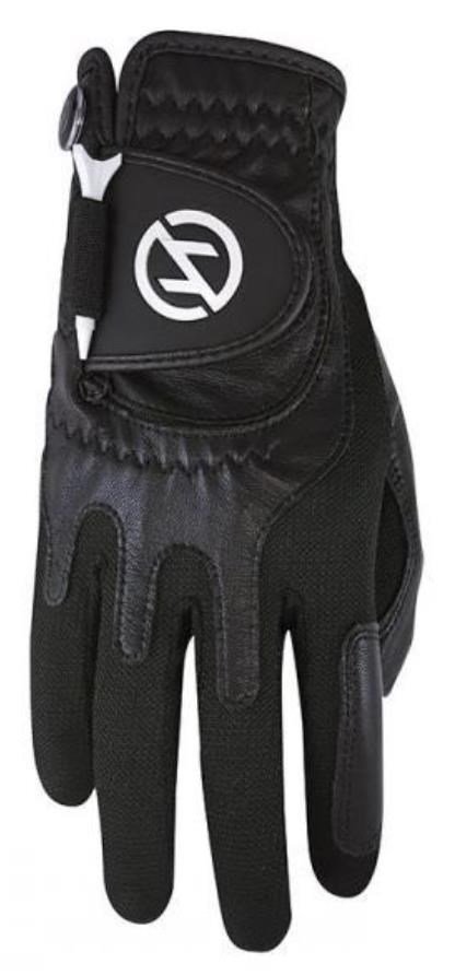 Zero Friction Cabretta mens golf glove, black