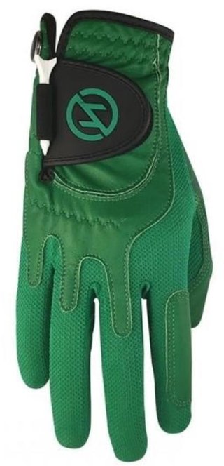 Zero Friction Cabretta mens golf glove, green