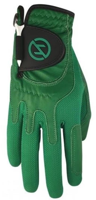 Zero Friction Cabretta mens golf glove, green