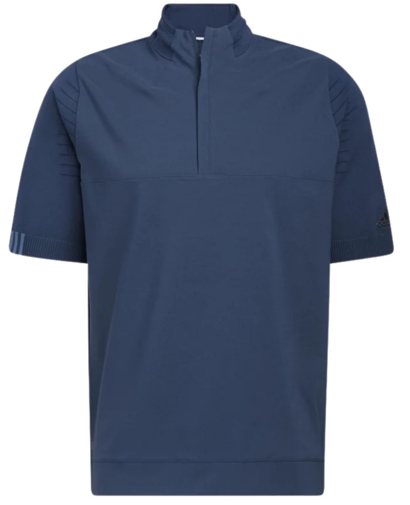 Adidas Primeknit Statement 1/4 men's sweatshirt, crew navy