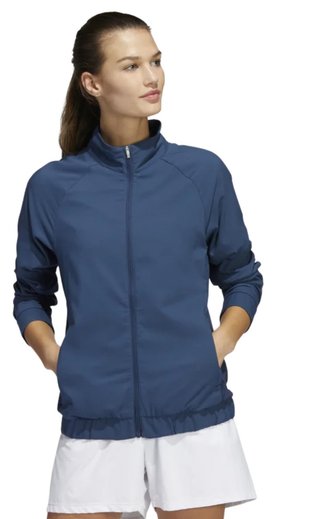 Adidas Essentials Full Zip women's jacket, crew navy