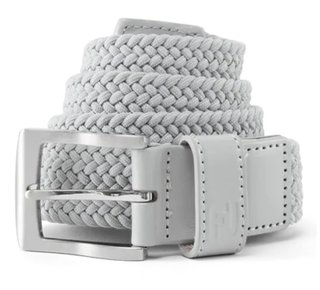 FootJoy Braided men's belt, grey