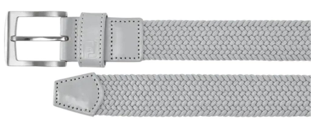 FootJoy Braided men's belt, grey