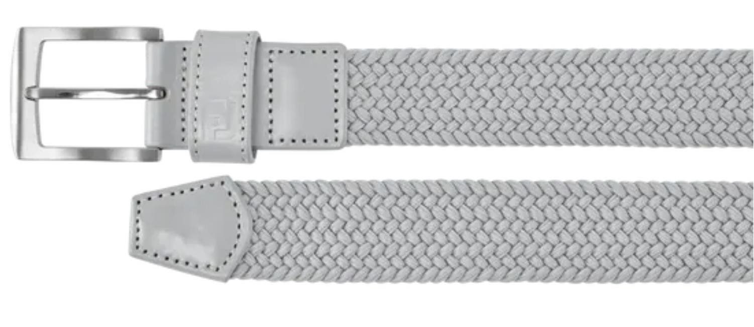 FootJoy Braided men's belt, grey