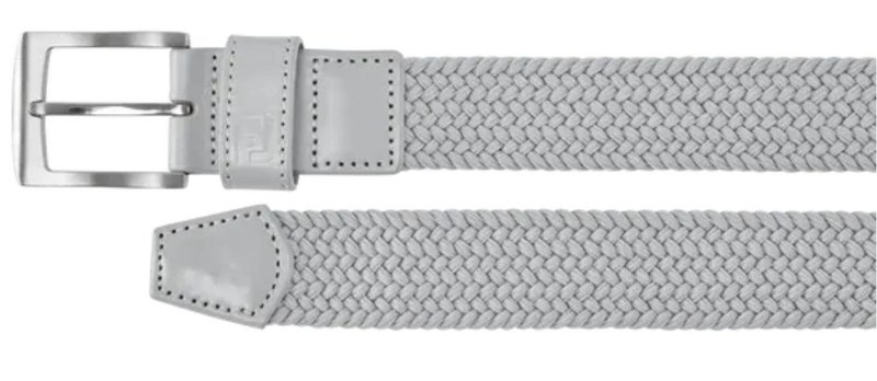 FootJoy Braided men's belt, grey