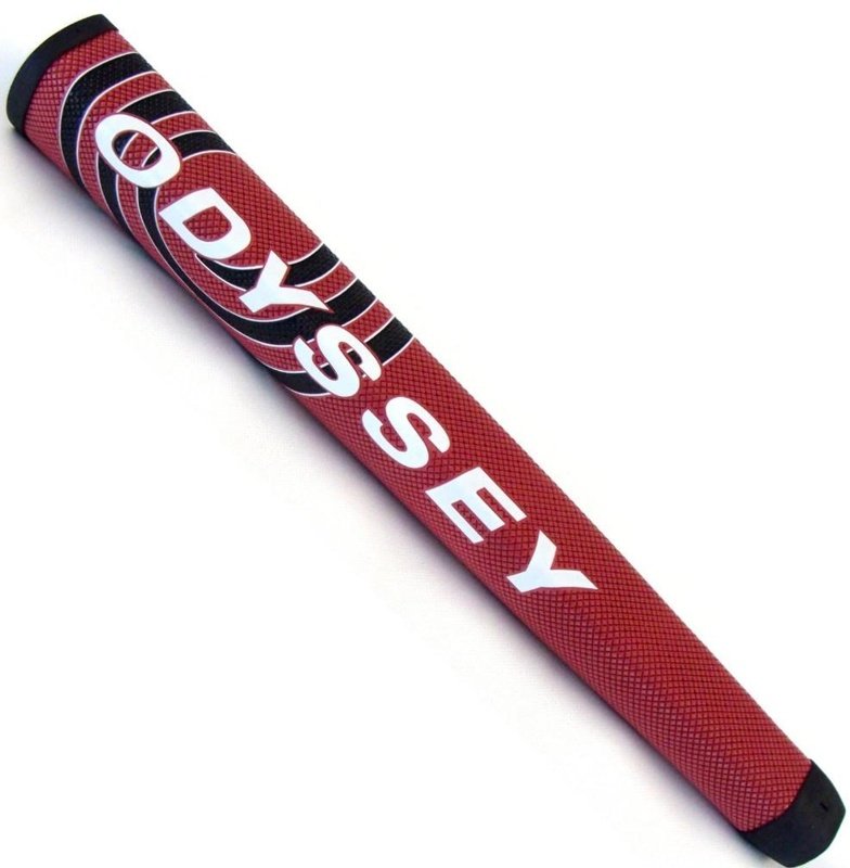 Odyssey Jumbo Putter Grip, Red