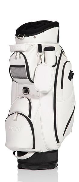 JuCad Style cart bag, white/black