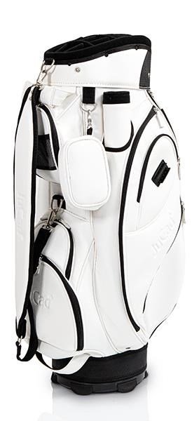 JuCad Style cart bag, white/black