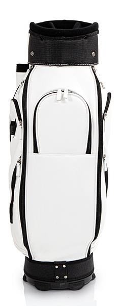 JuCad Style cart bag, white/black