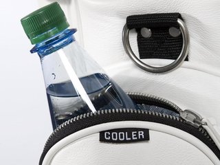 JuCad Style cart bag, white/black
