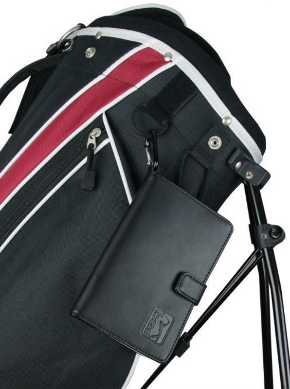 PGA Tour Real Leather Score Card and Accessory Wallet, black