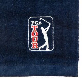 PGA Tour golf towel, navy