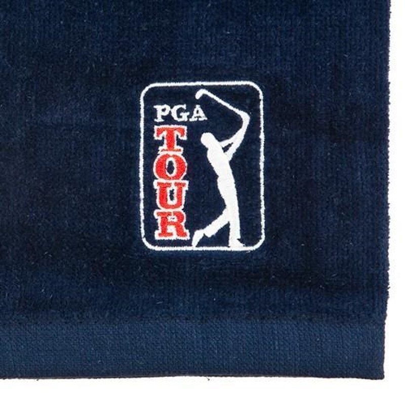 PGA Tour golf towel, navy