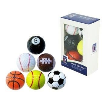 PGA Tour Sports golf balls, mix of colors