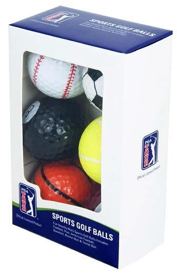 PGA Tour Sports golf balls, mix of colors