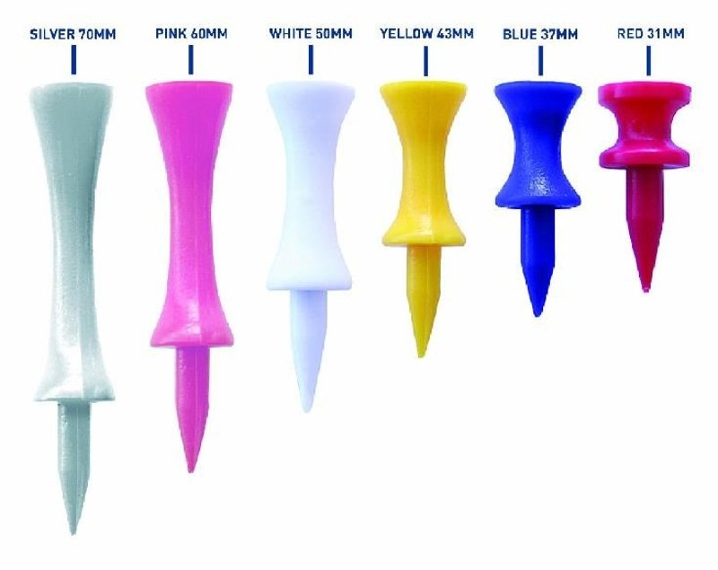 PGA Tour Castle Tees Golf Tees 200pcs