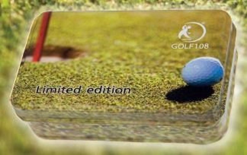 Ostatní Golfové hrací karty pro mariáš limitovaná edice Retro golf playing cards