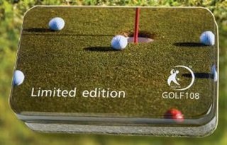 Ostatní Golfové hrací karty pro canastu, limitovaná edice Retro Accessory