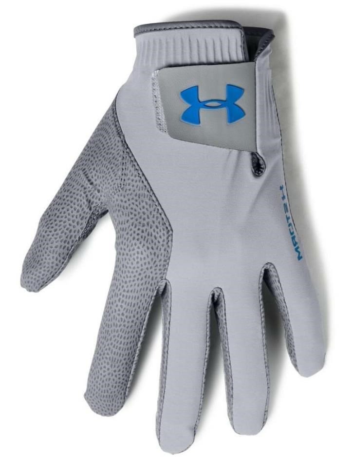 Under Armour Storm Golf Gloves mens gloves, steel