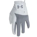 Under Armour Medal mens golf glove, white/gray