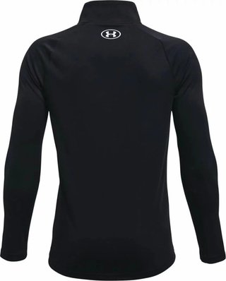 Under Armour Tech 2.0 1/2 Zip boys sports shirt, black