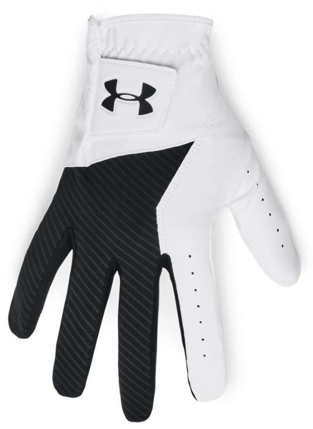Under Armour Medal mens golf glove, black/white