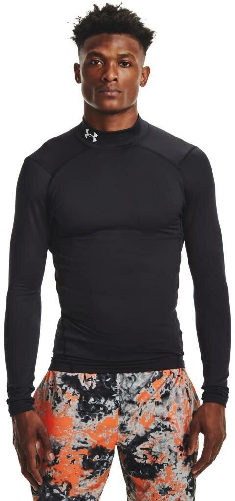 Under Armour ColdGear® Compression Mock men's top, black