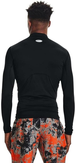 Under Armour ColdGear® Compression Mock men's top, black