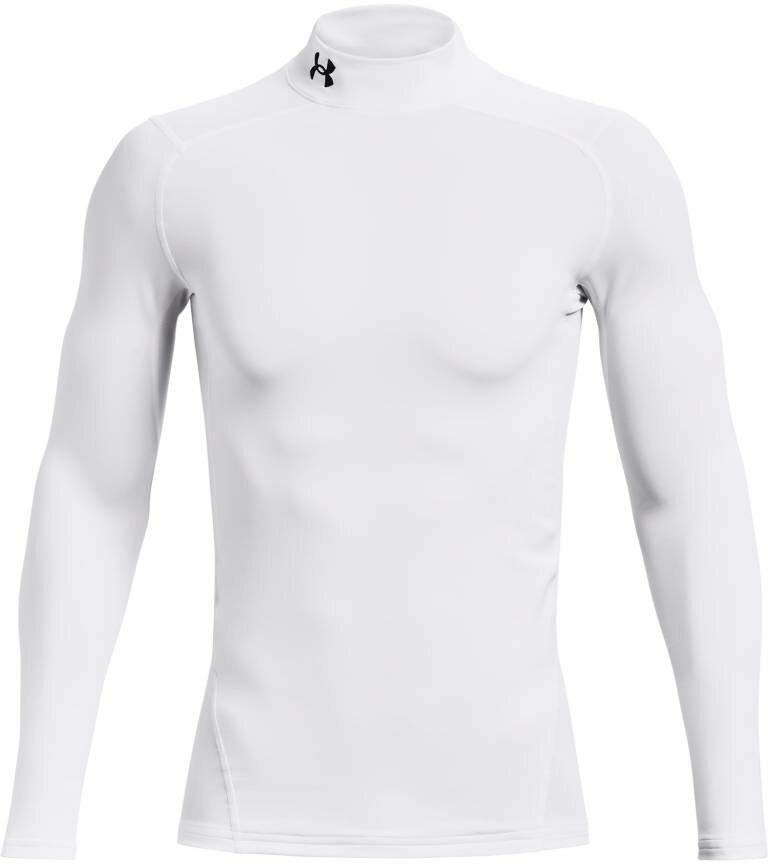 Under Armour ColdGear® Compression Mock men's top, white