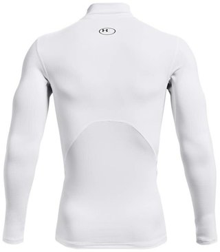 Under Armour ColdGear® Compression Mock men's top, white