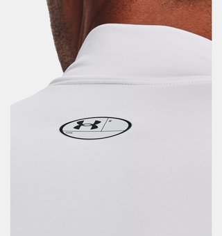 Under Armour ColdGear® Compression Mock men's top, white