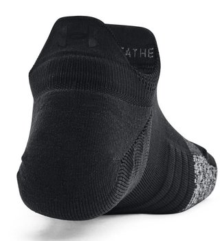 Under Armour Breathe 2 No Show Tab women's socks (2 Pairs), black
