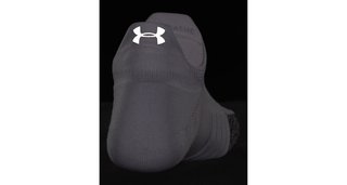 Under Armour Breathe 2 No Show Tab women's socks, white