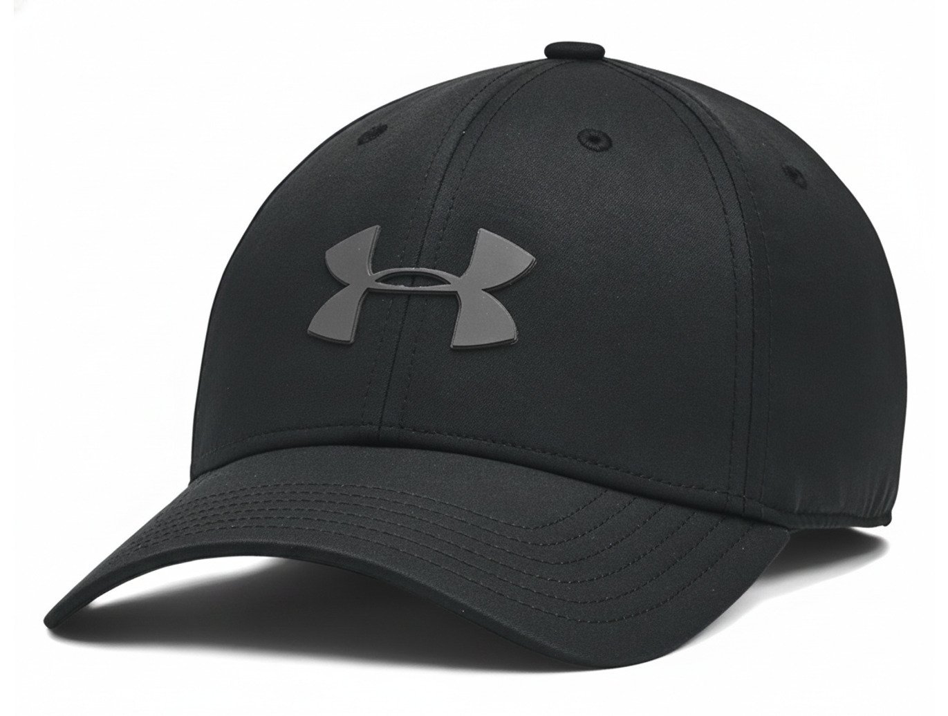 Under Armour Blitzing Low Storm Adj men's cap, black/jet gray