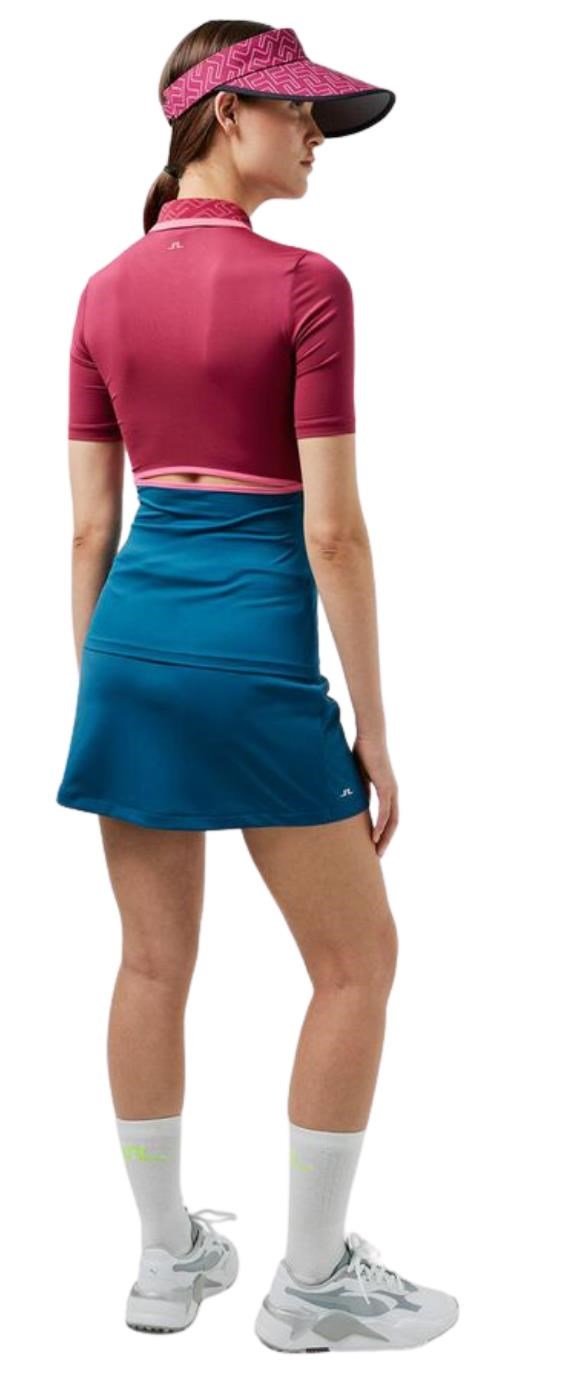 J.Lindeberg Odella Golf women's polo, anemone