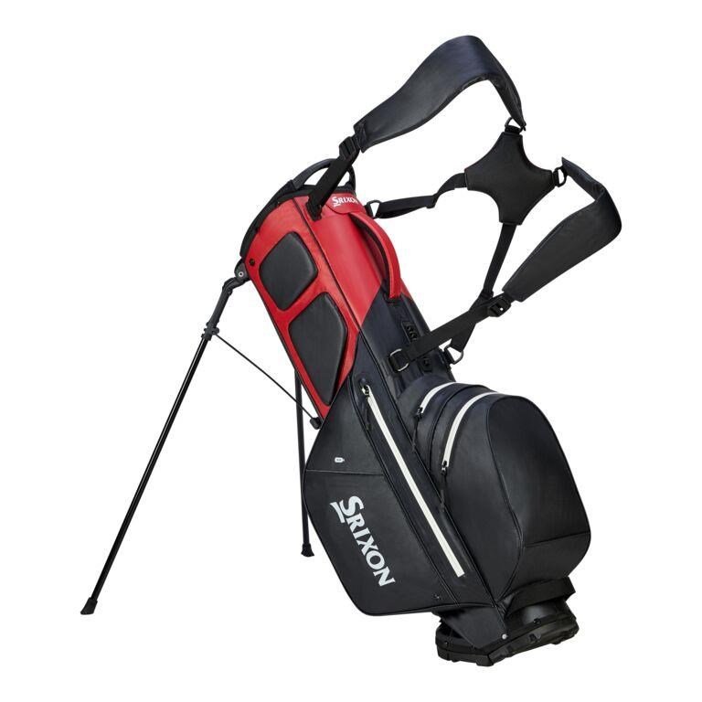 Srixon Waterproof stand bag, black/red
