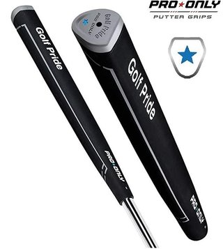 Golf Pride Pro Only Blue Star 81cc putter grip, black