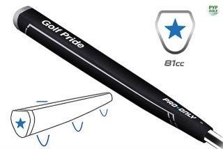 Golf Pride Pro Only Blue Star 81cc putter grip, black