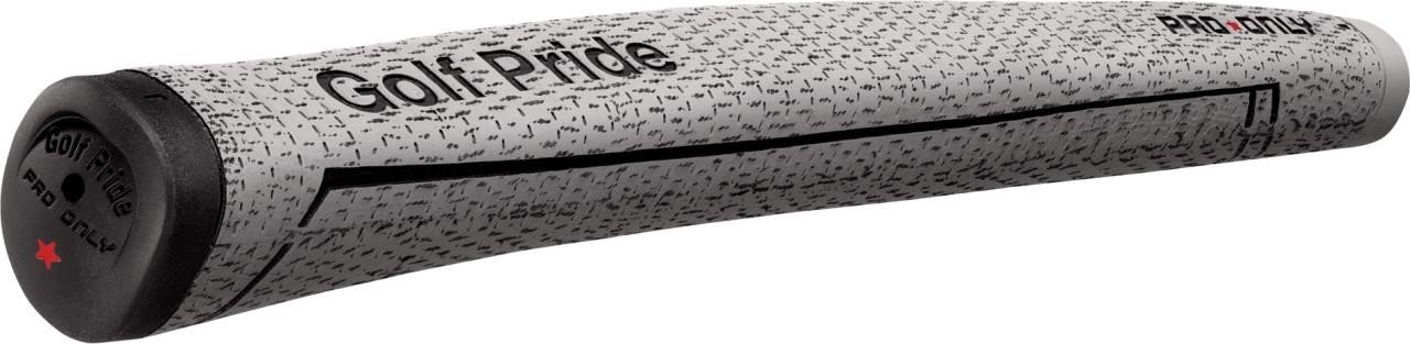Golf Pride Pro Only Cord Red Star 72cc putter grip, grey