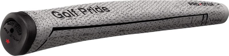 Golf Pride Pro Only Cord Red Star 72cc putter grip, grey