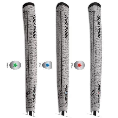 Golf Pride Pro Only Cord Red Star 72cc putter grip, grey