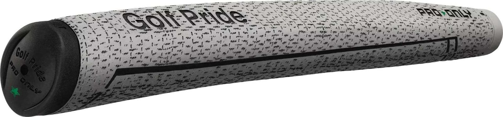 Golf Pride Pro Only Cord Green Star 88cc putter grip, grey
