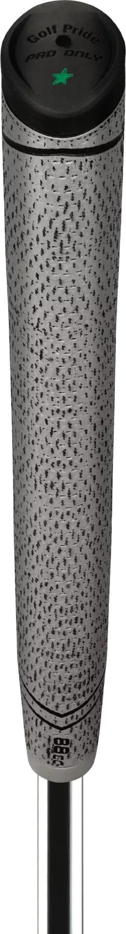 Golf Pride Pro Only Cord Green Star 88cc putter grip, grey