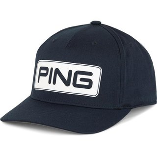 PING Tour Classic men's cap, navy/white